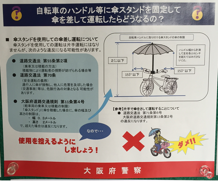 さすべえ は違反ではない けど 大阪府警見解 運転免許皆伝