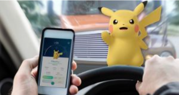 ポケモンｇｏで自動車運転すると 運転免許皆伝